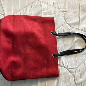 Pretty rusty red colored bag.